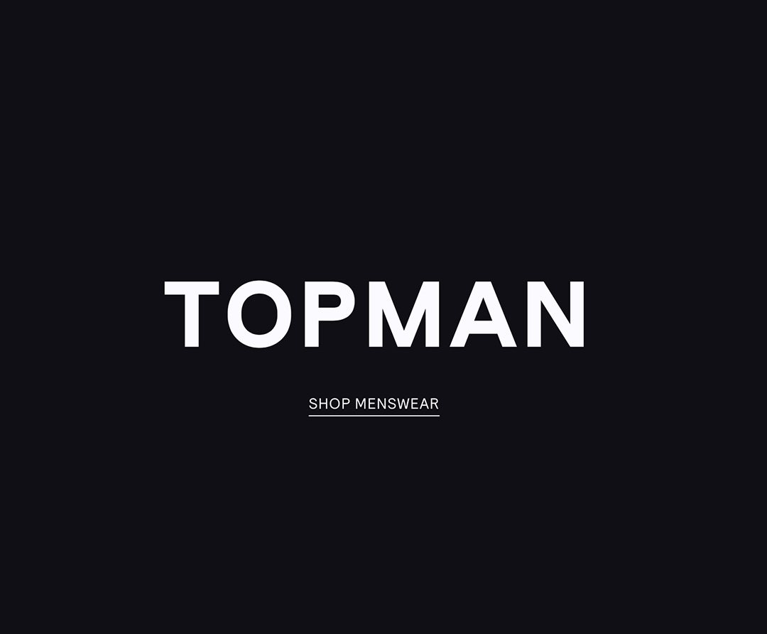 Logo de topshop en fondo neutro